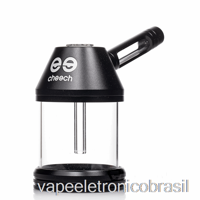 Vape Eletrônico Cheech Vidro Metal óleo Pode Borbulhador Preto